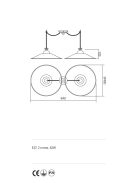 Incanti Függeszték 02-904-M43BR LEA