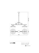 Incanti Függeszték 02-905-CT31 LEA