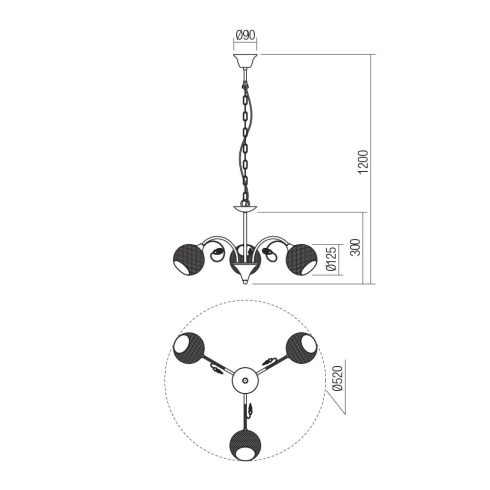 Redo Függeszték 02-972 ASPERA