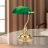 Orion Asztali lámpa OR 4-587-1 MS-grün BANKERSLAMP 023981