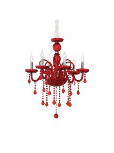 Ideal Lux Csillár GIUDECCA SP6 ROSSO 027418