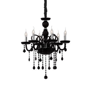Ideal Lux Csillár GIUDECCA SP6 NERO 032504