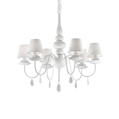 Ideal Lux Csillár BLANCHE SP6 BIANCO 035581