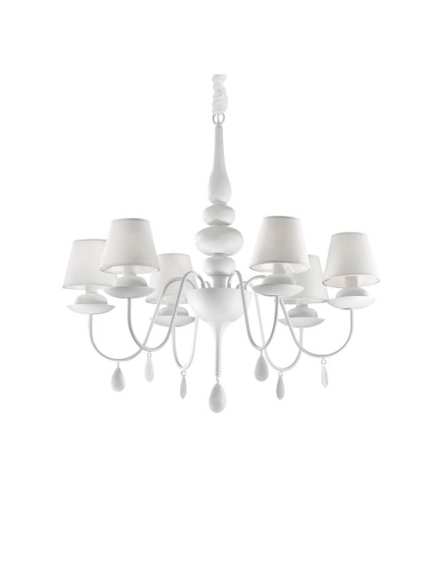 Ideal Lux Csillár BLANCHE SP6 BIANCO 035581