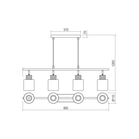 Redo Függeszték 04-530 HANSEN