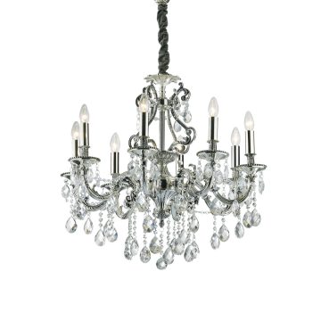 Ideal Lux Csillár GIOCONDA SP8 ARGENTO 044934