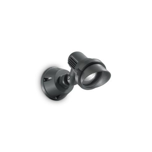 Ideal Lux Kültéri fali lámpa TERRA AP1 SMALL ANTRACITE 046181
