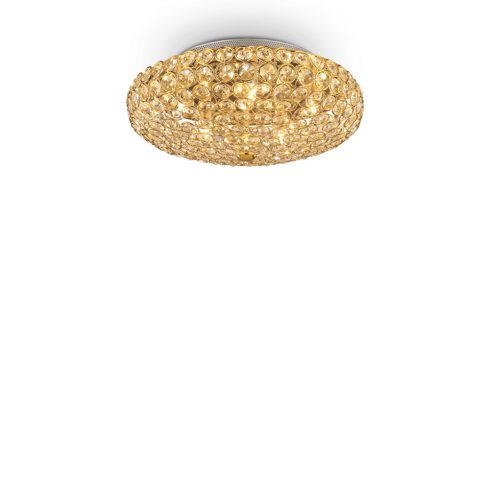 Ideal Lux Mennyezeti lámpa KING PL5 ORO 073187