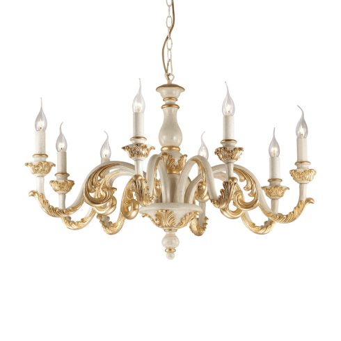 Ideal Lux Csillár GIGLIO SP8 ORO 075341