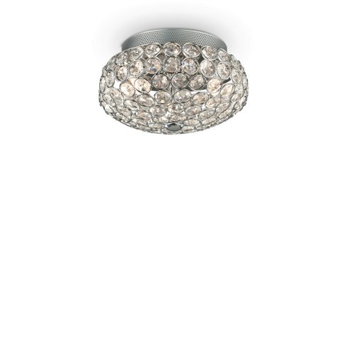 Ideal Lux Mennyezeti lámpa KING PL3 CROMO 075389
