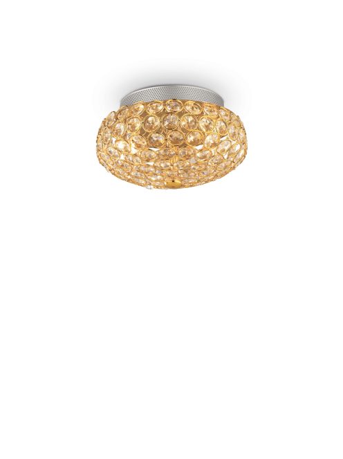 Ideal Lux Mennyezeti lámpa KING PL3 ORO 075402