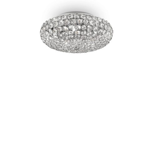 Ideal Lux Mennyezeti lámpa KING PL5 CROMO 075419
