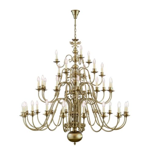 Orion Csillár OR 1239-18+12+6+3 Patina - mit Adler FLAMISCH 080274