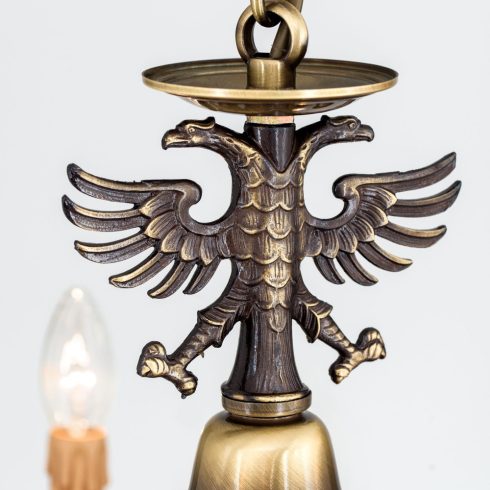 Orion Csillár OR 1239-18+12+6+3 Patina - mit Adler FLAMISCH 080274