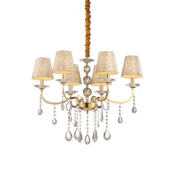Ideal Lux Csillár PANTHEON SP6 ORO 088068