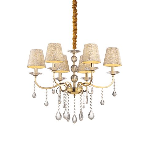 Ideal Lux Csillár PANTHEON SP6 ORO 088068
