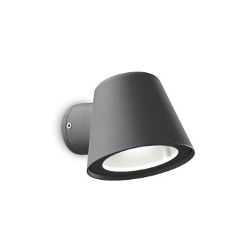 Ideal Lux Kültéri fali lámpa GAS AP1 ANTRACITE 091525