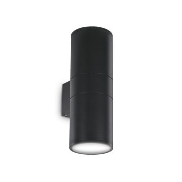 Ideal Lux Kültéri fali lámpa GUN AP2 BIG NERO 092317