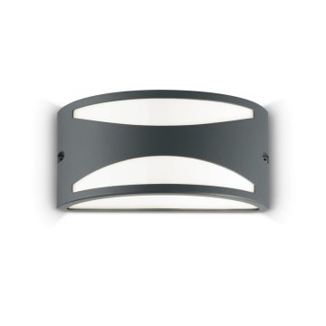 Ideal Lux Kültéri fali lámpa REX-3 AP1 ANTRACITE 092447