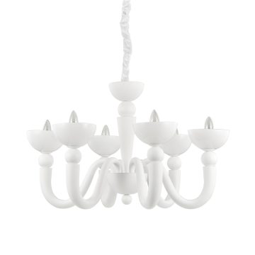 Ideal Lux Csillár BON BON SP6 BIANCO 093994