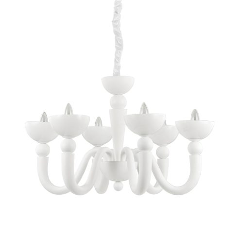 Ideal Lux Csillár BON BON SP6 BIANCO 093994