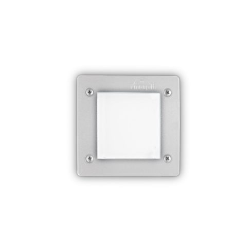 Ideal Lux Kültéri falba süllyesztett lámpa LETI PT1 SQUARE BIANCO 096575