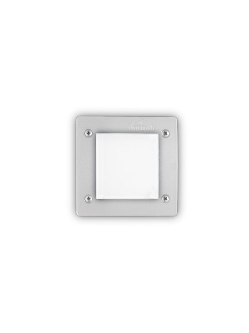 Ideal Lux Kültéri falba süllyesztett lámpa LETI PT1 SQUARE BIANCO 096575