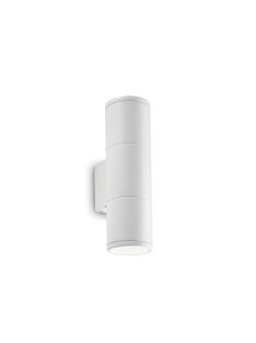 Ideal Lux Kültéri fali lámpa GUN AP2 SMALL BIANCO 100388