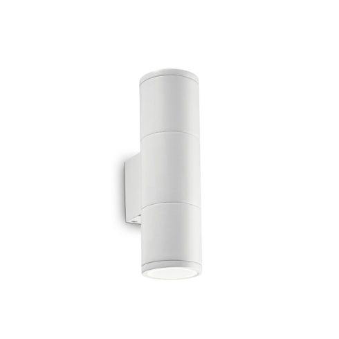 Ideal Lux Kültéri fali lámpa GUN AP2 SMALL BIANCO 100388