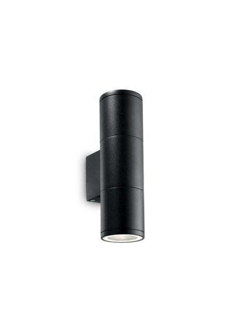 Ideal Lux Kültéri fali lámpa GUN AP2 SMALL NERO 100395