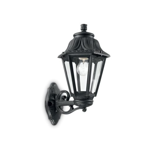 Ideal Lux Kültéri fali lámpa  ANNA AP1 BIG NERO 101491