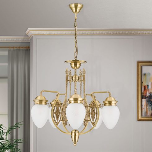  Csillár OR 1440-5 bronze-376 klar-matt BUDAPEST 108220