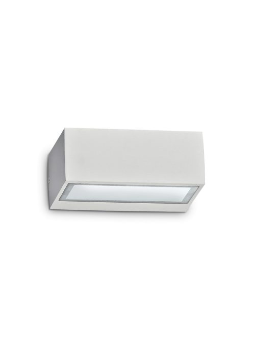 Ideal Lux Kültéri fali lámpa TWIN AP1 BIANCO 115351