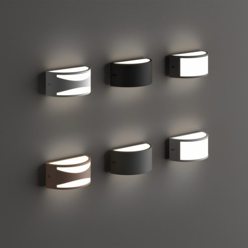 REX-2 AP1 NERO Kültéri fali lámpa REX-2 118635