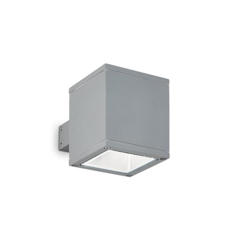 Ideal Lux Kültéri fali lámpa SNIF SQUARE AP1 GRIGIO 118666