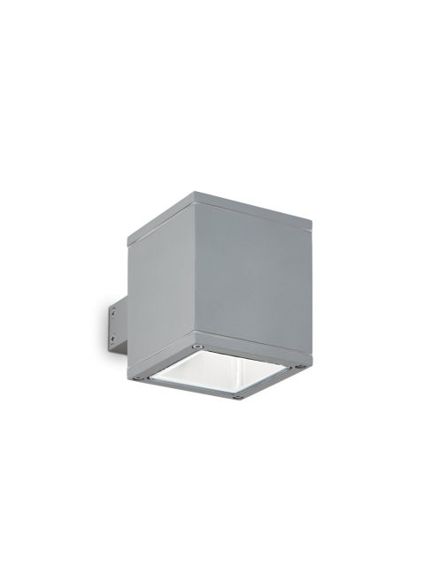 Ideal Lux Kültéri fali lámpa SNIF SQUARE AP1 GRIGIO 118666