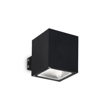 Ideal Lux Kültéri fali lámpa SNIF SQUARE AP1 NERO 123080