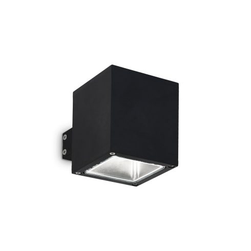Ideal Lux Kültéri fali lámpa SNIF SQUARE AP1 NERO 123080