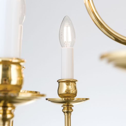 Orion Csillár OR 1239-12+6 MS - mit Adler FLAMISCH 129980