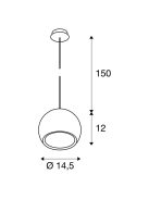 SLV Függeszték LIGHT EYE 133483