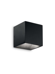 Ideal Lux Kültéri fali lámpa RUBIK AP1 NERO 4000K 142302