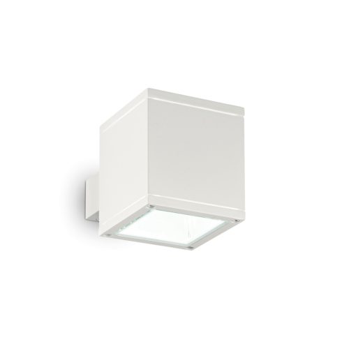 Ideal Lux Kültéri fali lámpa SNIF SQUARE AP1 BIANCO 144276