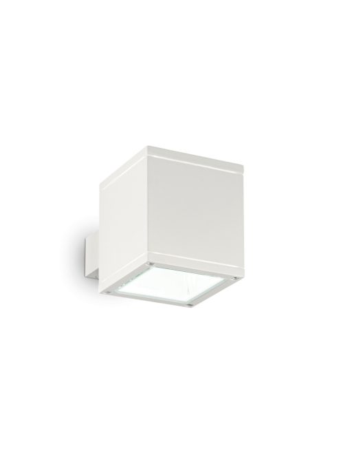 Ideal Lux Kültéri fali lámpa SNIF SQUARE AP1 BIANCO 144276