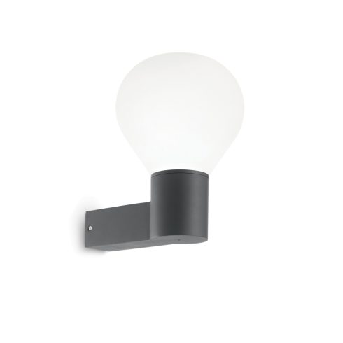 Ideal Lux Kültéri fali lámpa CLIO-1 AP1 ANTRACITE 146607