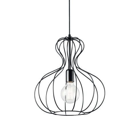 Ideal Lux Függeszték  AMPOLLA-1 SP1 NERO 148502