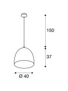 SLV Függeszték PARA CONE 155471