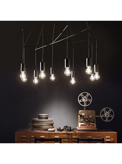 Ideal Lux Csillár POP SP10 NERO 158860