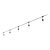 Ideal Lux Kültéri függeszték FIESTA SP5 NERO 159836