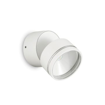   Ideal Lux Kültéri fali lámpa OMEGA AP ROUND BIANCO 4000K 172538