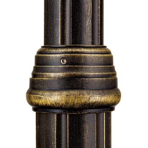 Orion Kültéri kandelláber OR 11K-82506 schwarz-gold-rauch PUCHBERG 174188